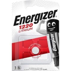 ENERGIZER patarei CR1220, LITHIUM, 1 tk hind ja info | Patareid | kaup24.ee