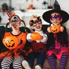 Halloweeni paberist prillid, 8tk цена и информация | Карнавальные костюмы | kaup24.ee