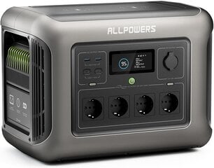 Портативная электростанция ALLPOWERS R1500 цена и информация | Источники питания | kaup24.ee