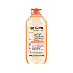 Garnier SkinActive Solution Micellar Water Peeling doux 400 ml hind ja info | Näopuhastusvahendid | kaup24.ee