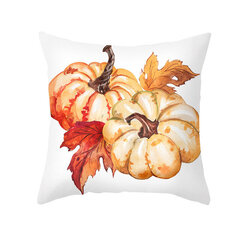 Maple Leaf Pumpkin Throw padjapüür tänupüha Halloweeni sügise koristusfestivali kodukaunistuseks padjapüüri padjakate цена и информация | Аппликации, декорации, наклейки | kaup24.ee