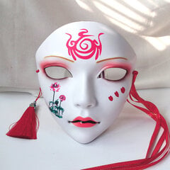 Halloweeni Cosplay maskid Lilled Ilu Kirsimask Täiskasvanute Filmidele Teema Mask Peo Jõulukingitus Näole Cosplay Kostüümi Aksessuaar hind ja info | Peokaunistused | kaup24.ee