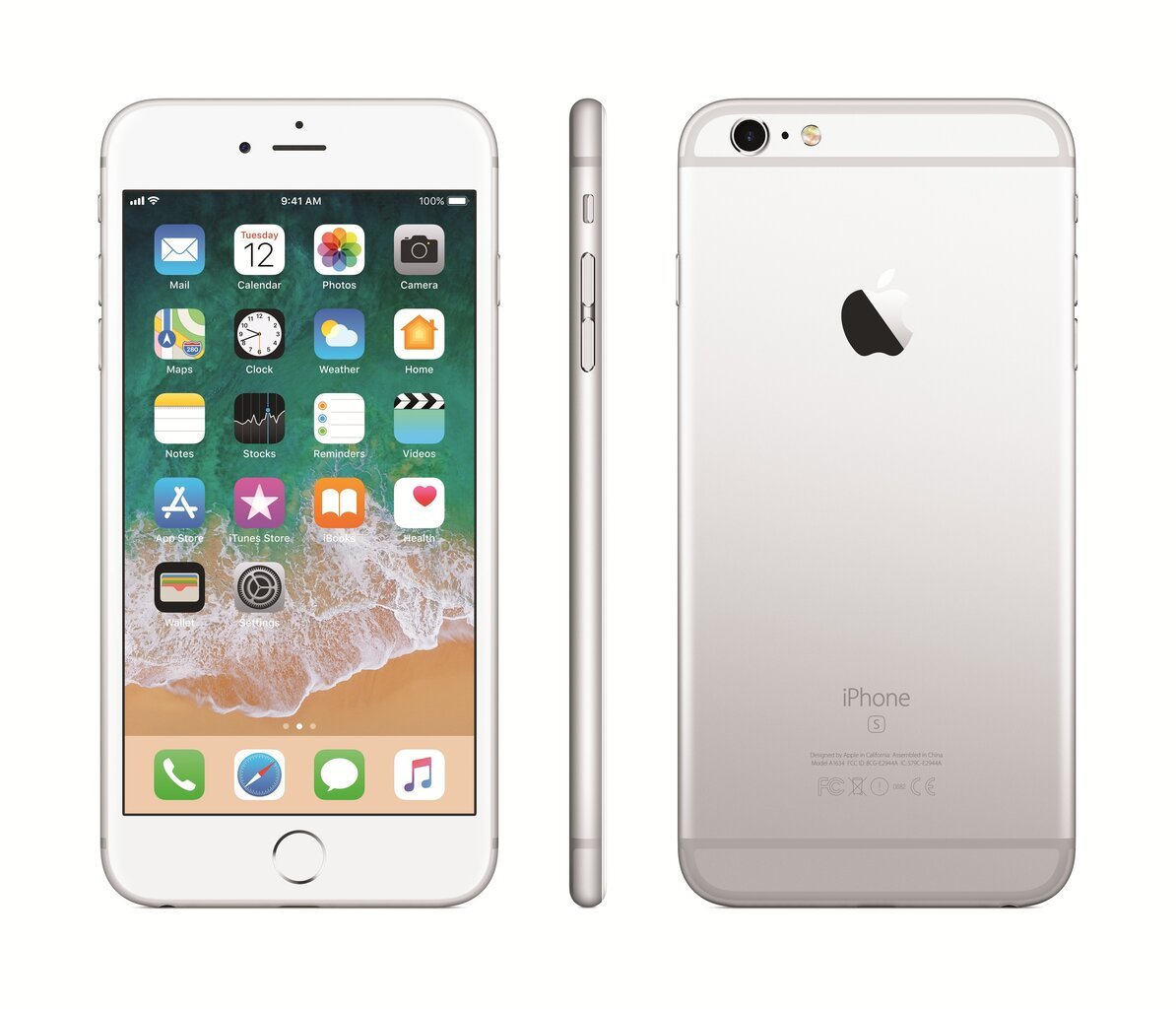 Mobiiltelefon Apple iPhone 6s Plus 16GB, Hõbedane цена и информация | Telefonid | kaup24.ee