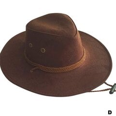 Klassikaline Western Cowboy müts Retro meeste vildist laia äärega Cowgirl mütsid naiste köiel sõitja Panama müts täiskasvanutele lastele hind ja info | Meeste sallid, mütsid ja kindad | kaup24.ee