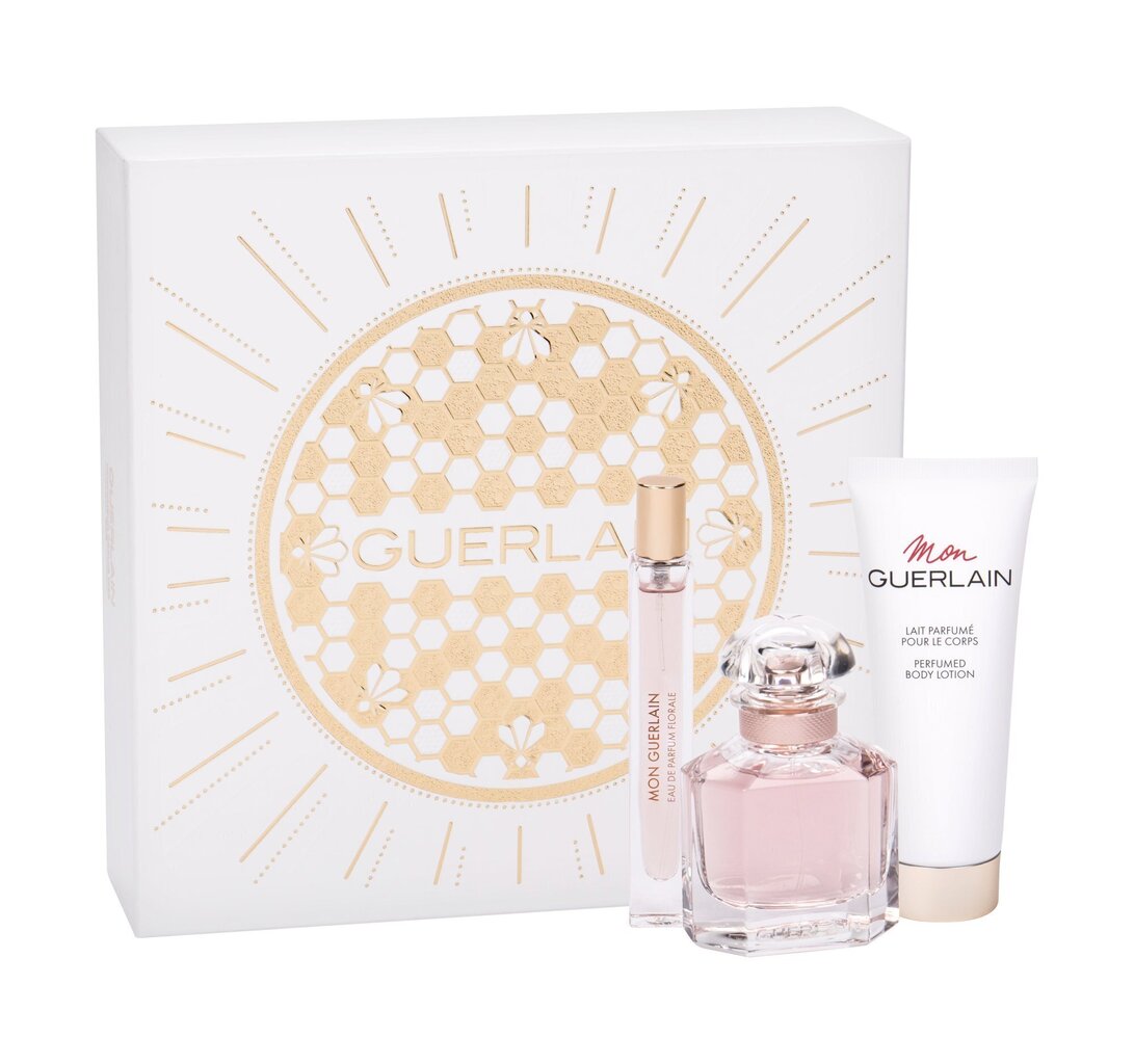 Komplekt Guerlain Mon Guerlain Florale naistele: EDP 50 ml + EDP 10 ml + ihupiim 75 ml цена и информация | Naiste parfüümid | kaup24.ee