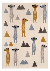 Laste vaip Happy Meerkats 120x170 cm цена и информация | Ковры | kaup24.ee