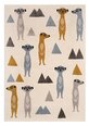 Laste vaip Happy Meerkats 120x170 cm