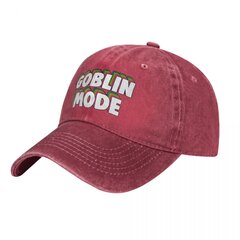 Meemi pesapallimütsid Goblin Mode Värviline isamüts mehele Peaked Cap Snapback hind ja info | Meeste sallid, mütsid ja kindad | kaup24.ee