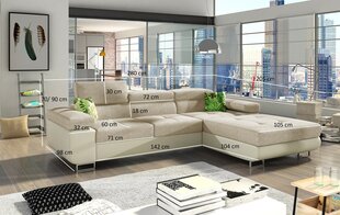 Мягкий угловой диван Armando, темно-зеленый/серый цена и информация | Угловые диваны | kaup24.ee