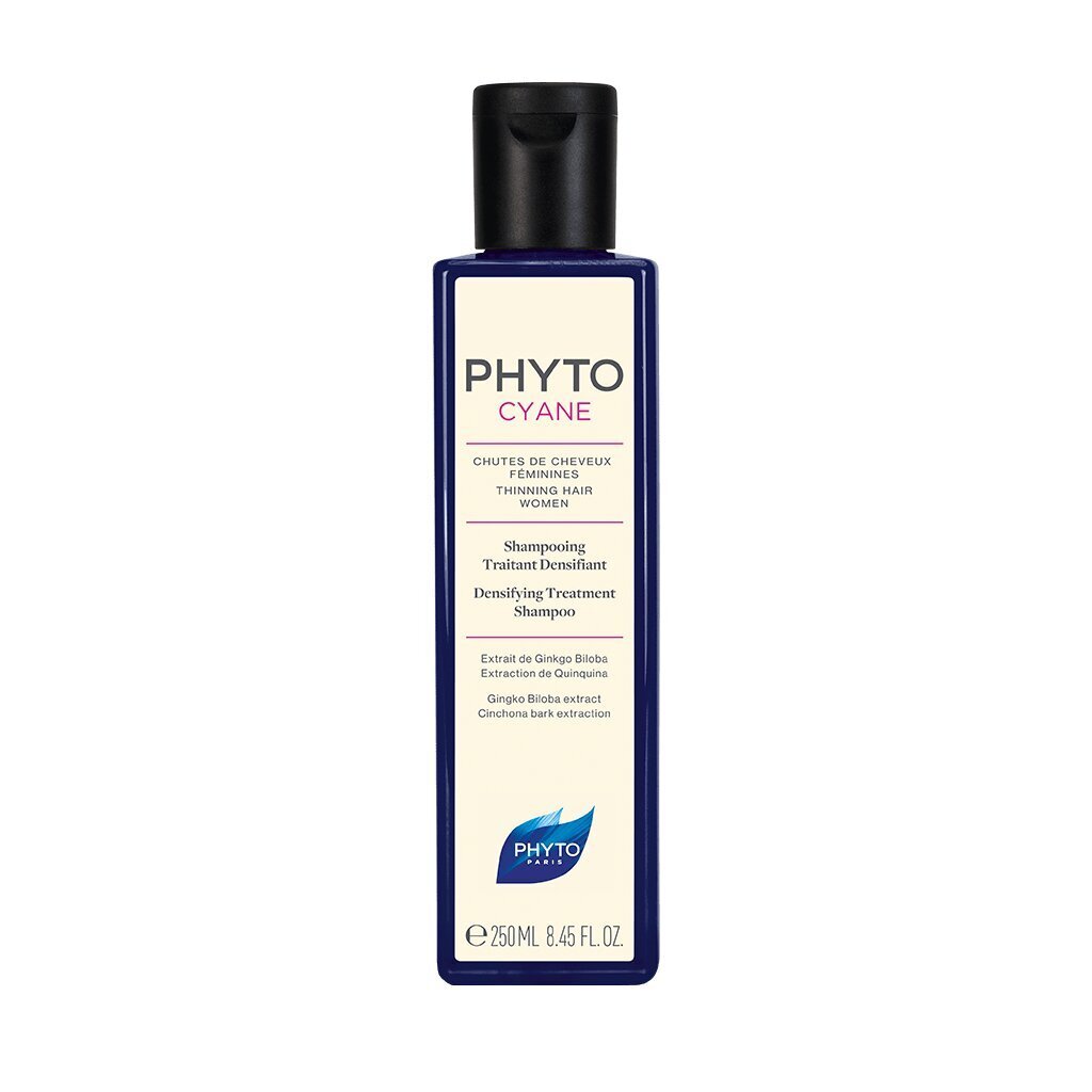 Kohevust andev šampoon Phyto Cyane Densifying Treatment 250 ml цена и информация | Šampoonid | kaup24.ee