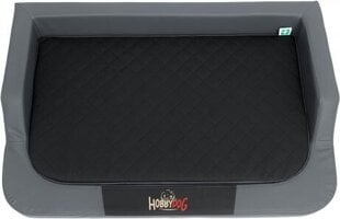 Hobbydog лежак Medico Lux XL, 94x62 см, черного/серого цвета цена и информация | Лежаки, домики | kaup24.ee