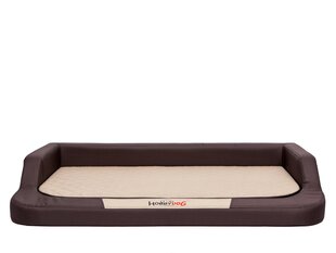 Hobbydog лежак Medico Standard XL, 94x62 см, коричневого/кремового цвета цена и информация | Лежаки, домики | kaup24.ee