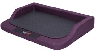 Hobbydog лежак Medico Standard XXL, 120x80 см, фиолетового/черного цвета цена и информация | Лежаки, домики | kaup24.ee