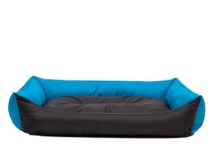 Hobbydog лежак Eco XXL, 105x75 см, синего/черного цвета цена и информация | Лежаки, домики | kaup24.ee