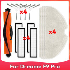 Fit For Dreame F9 Pro Roller Külghari Hepa Filter Mopilapid Kalts Robot Tolmuimeja Aksessuaarid Varuosade Vaibapuhastusmasinad hind ja info | Oksapurustajad ja lehepuhurid | kaup24.ee