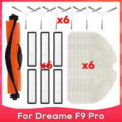 Fit For Dreame F9 Pro Roller Külghari Hepa Filter Mopilapid Kalts Robot Tolmuimeja Aksessuaarid Varuosade Vaibapuhastusmasinad hind ja info | Oksapurustajad ja lehepuhurid | kaup24.ee