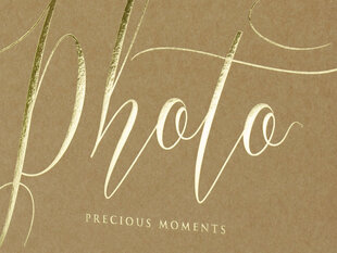 Fotoalbum Precious moments 20x24,5 cm, beež, 22 lehte hind ja info | Pildiraamid | kaup24.ee