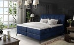 Кровать NORE Aderito, 140x200 см, темно-синяя