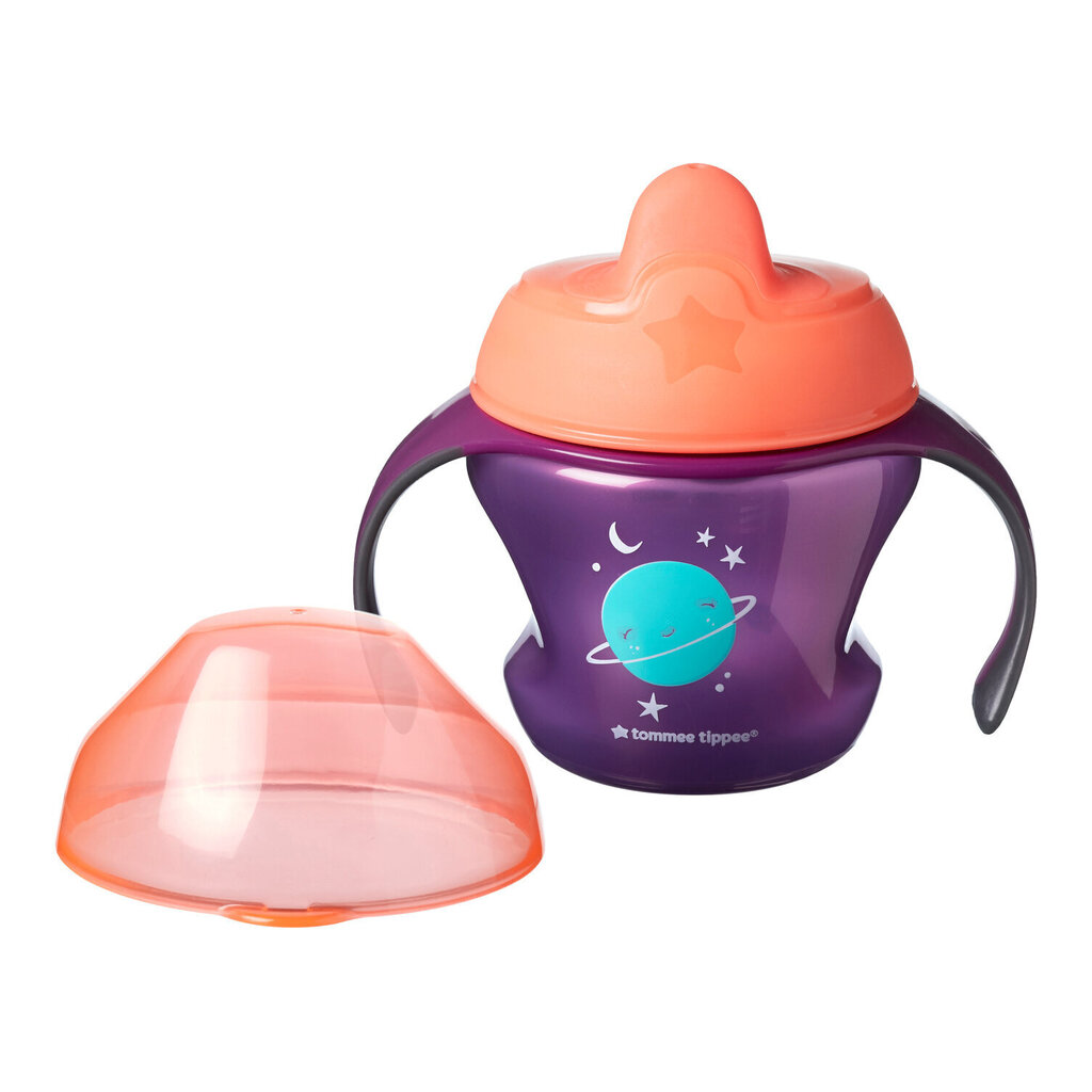 Joogitass Tommee Tippee Weaning Sippee tüdrukutele 4+ kuud, 447150 цена и информация | Lutipudelid ja aksessuaarid | kaup24.ee