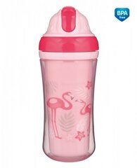 Canpol Babies спортивная чашка с силиконовой соломкой Flamingo 260мл, 74/050 цена и информация | Бутылочки и аксессуары | kaup24.ee