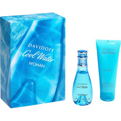 Komplekt Davidoff Cool Water: EDT 30 ml + ihupiim 75 ml цена и информация | Женские духи | kaup24.ee