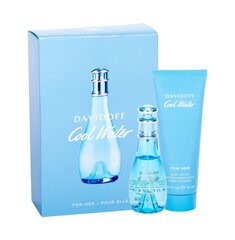 Komplekt Davidoff Cool Water: EDT 30 ml + ihupiim 75 ml hind ja info | Naiste parfüümid | kaup24.ee