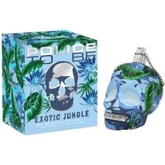 Tualettvesi Police To Be Exotic Jungle For Man EDT meestele 125 ml hind ja info | Police Kosmeetika, parfüümid | kaup24.ee