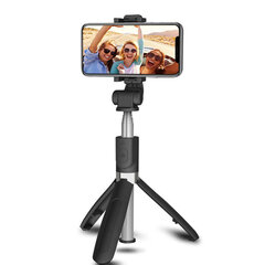 360° pööratav monopod telefonihoidik Teleskoopselfie stick iPhone Androidile hind ja info | Rattakotid ja telefonikotid | kaup24.ee