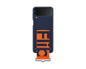 EF-GF711TNE Samsung Silicone Cover with Strap for Galaxy Z Flip 3 Navy (Damaged Package) цена и информация | Чехлы для телефонов | kaup24.ee