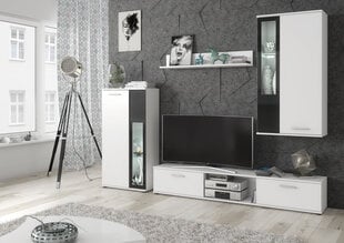 Elutoa mööbli komplekt ASM Wow, valge/must hind ja info | Sektsioonid | kaup24.ee
