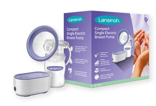 Lansinoh компактный 2-фазный электрический молокоотсос  цена и информация | Lansinoh Товары для мам | kaup24.ee