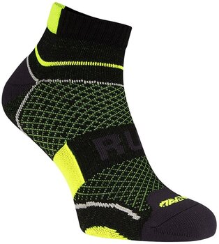 Avento носки для бега Climayarn, black/fluorescent yellow цена и информация | Женские носки | kaup24.ee