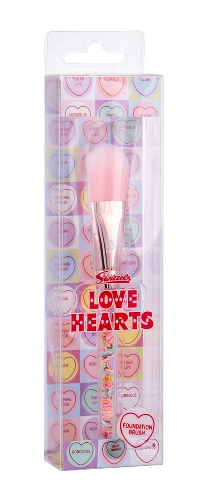 Jumestuskreemi pintsel Swizzels Love Hearts 1 tk цена и информация | Meigipintslid, -käsnad | kaup24.ee