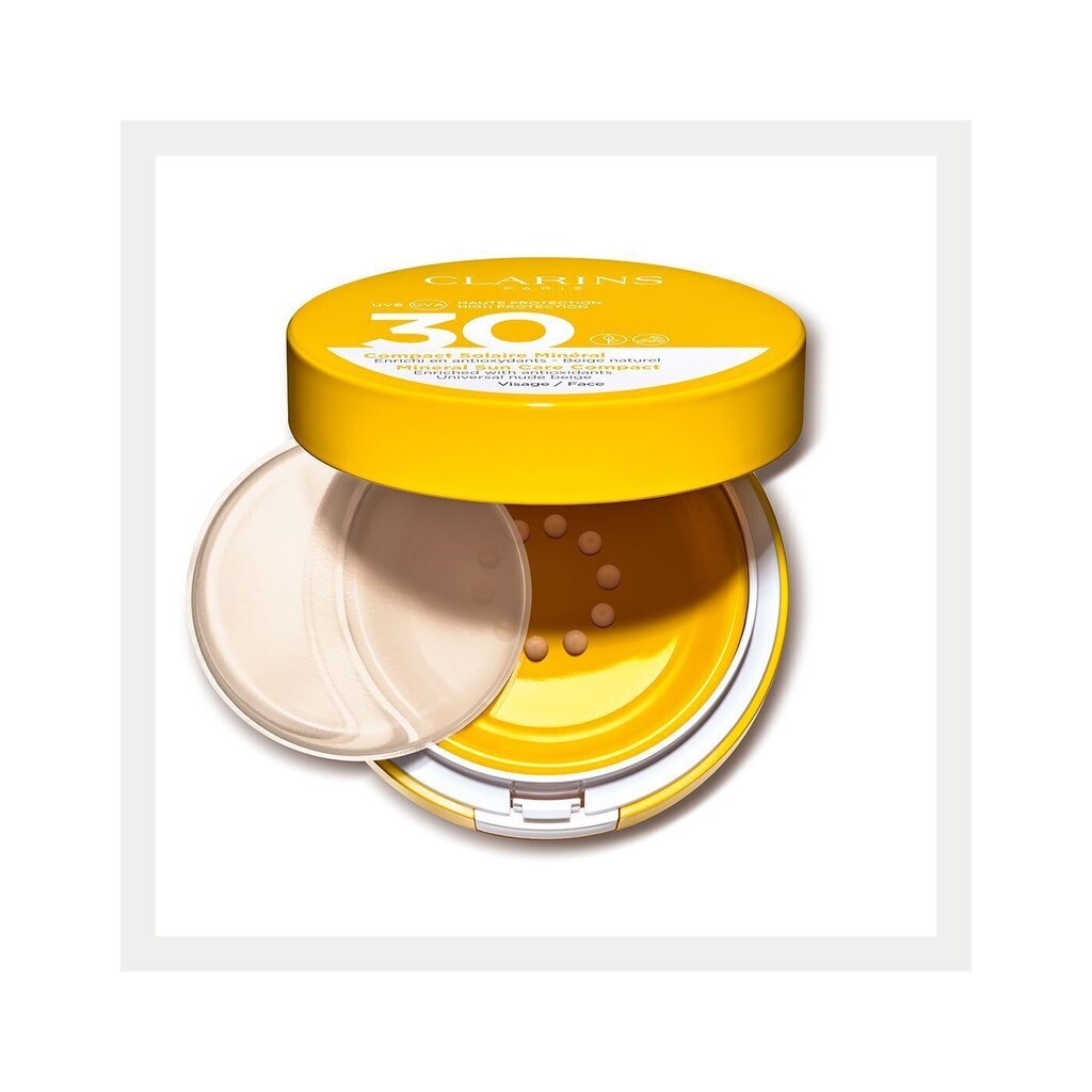 Näokreem päikesekaitsega Clarins Mineral SPF30 15 g цена и информация | Päikesekreemid | kaup24.ee