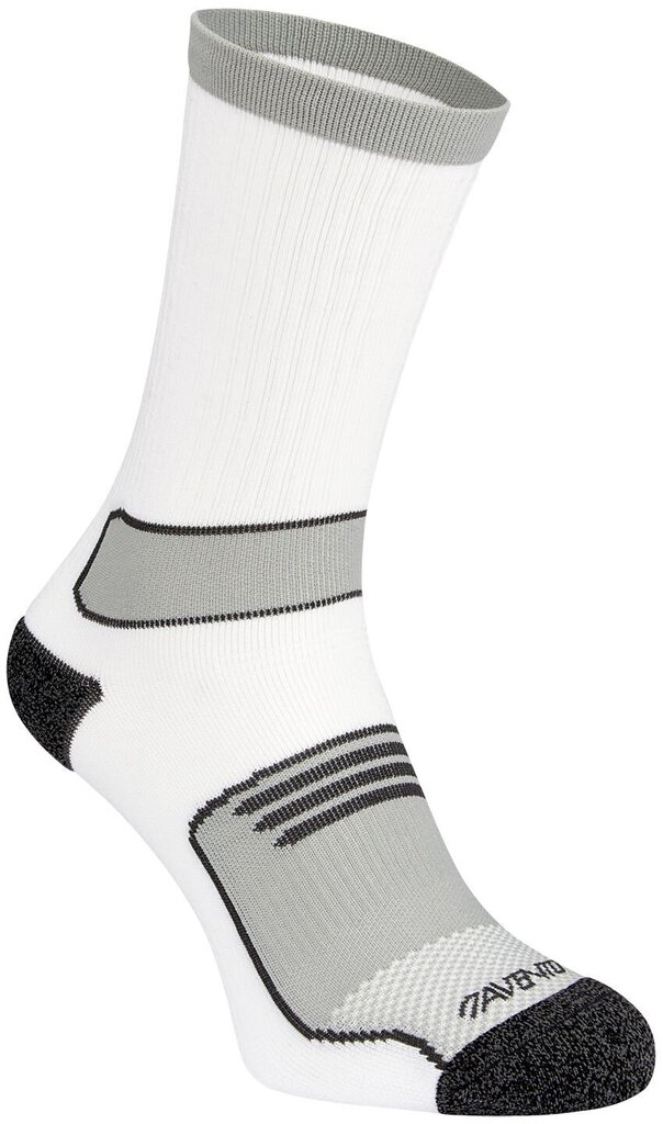 Meeste spordisokid Avento, 2 tk, white/grey цена и информация | Meeste sokid | kaup24.ee