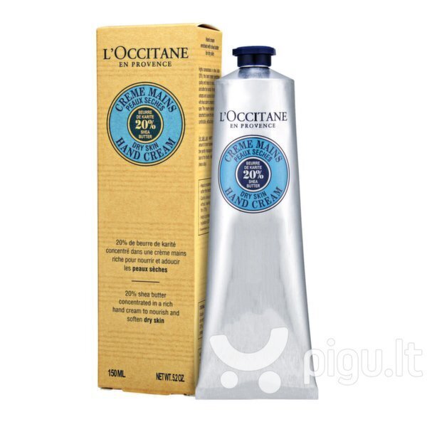 Kätekreem L'Occitane Shea Butter 150 ml hind ja info | Kehakreemid, losjoonid | kaup24.ee