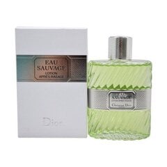 Raseerimisjärgne losjoon meestele Christian Dior Eau Sauvage 100 ml hind ja info | Lõhnastatud kosmeetika meestele | kaup24.ee