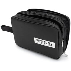 BUTTERFLY DOUBLE BLACK lauatennise reketi kate цена и информация | Ракетки для настольного тенниса, чехлы и наборы | kaup24.ee