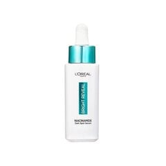 L´Oréal Paris seerum tumedate laikude vastu niatsiinamiidiga Bright Reveal (Dark Spot Serum) 30 ml hind ja info | Näoõlid, seerumid | kaup24.ee