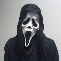 Ghostface Scream Mask Õudne film Kummitusnäo Cosplay Rekvisiidid Horror Maskeraad Halloween Cosplay Zombie Kostüüm meestele цена и информация | Праздничные декорации | kaup24.ee