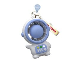 Mini käeshoitav ventilaator kaasaskantav kaelaventilaator Astronaut ventilaator USB laadimine 2 kiirust hind ja info | Ventilaatoriga valgustid | kaup24.ee