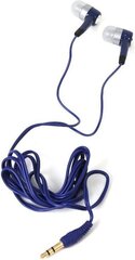 Универсальная проводная гарнитура Omega Freestyle FH1016, Синяя цена и информация | Наушники | kaup24.ee