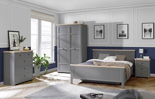 Кровать Forte Genoa 160 х 200 см, серо / дубовый цвет цена и информация | Кровати | kaup24.ee