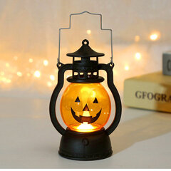 Halloweeni kõrvitsa lamp kummituslamp õudusküünla LED-lamp retro-väike õlilamp õudusrekvisiidid Halloweeni kaunistused kodu jaoks hind ja info | Aplikatsioonid, dekoratsioonid, kleebised | kaup24.ee