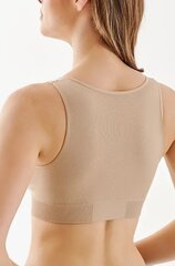 Бесшовный спортивный топ SHAPE, natural цена и информация | Спортивная одежда женская | kaup24.ee