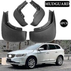 4x eesmised tagumised auto porilapid Volvo Xc60 2014 2015 2016 2017 porilapid Pritsmekaitsed porilapid porilauad poritiibad hind ja info | Lisaseadmed | kaup24.ee