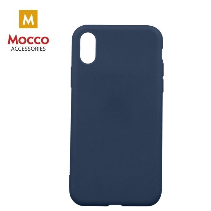 Mocco Ultra Slim Soft Matte 0.3 mm Ümbris telefonile, Sinine hind ja info | Telefoni kaaned, ümbrised | kaup24.ee