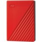 WD My Passport 4TB, USB 3.2, Punane hind ja info | Välised kõvakettad (SSD, HDD) | kaup24.ee