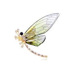 CRYSTAL Dragonfly dekoratiivne pross BZ98 hind ja info | Prossid | kaup24.ee