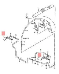 AUDI TT Coupe Roadster TTS 8J3 8J9 Kaanekate paremal Ehtne 8J0807754GRU hind ja info | Lisaseadmed | kaup24.ee